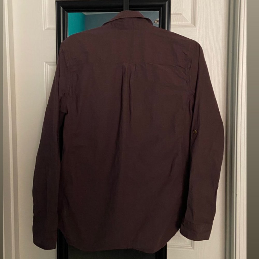 Carhartt Flex Relaxed Fit Three-Quarter Sleeve Shirt ~ Size Medium - Picture 3 of 7